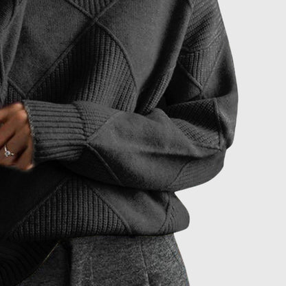 Women's Roll Neck Jumper | Cosy & Warm Knit