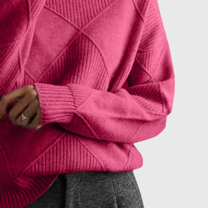 Women's Roll Neck Jumper | Cosy & Warm Knit