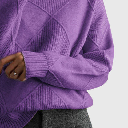 Women's Roll Neck Jumper | Cosy & Warm Knit