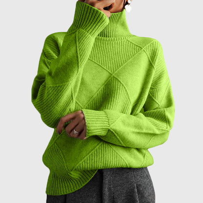 Women's Roll Neck Jumper | Cosy & Warm Knit