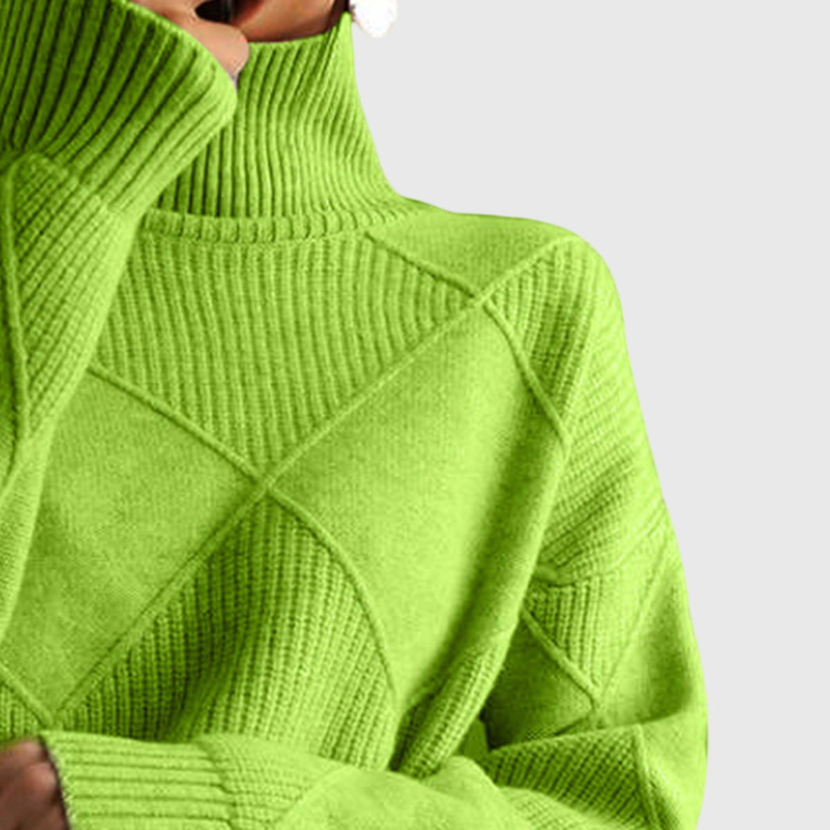 Women's Roll Neck Jumper | Cosy & Warm Knit