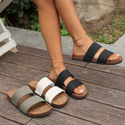 Women's Sandals | Double Strap Ergonomic Sole