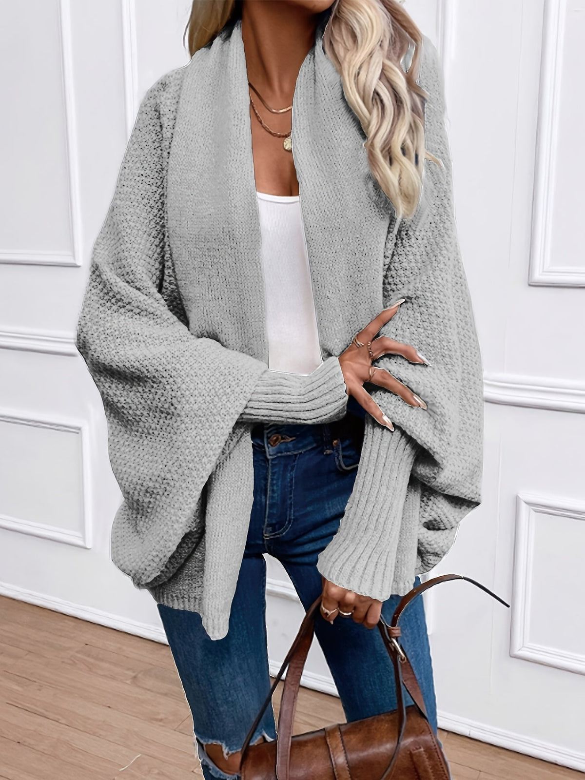 Women's Shawl-Collar Cardigan | Relaxed Fit & Comfort