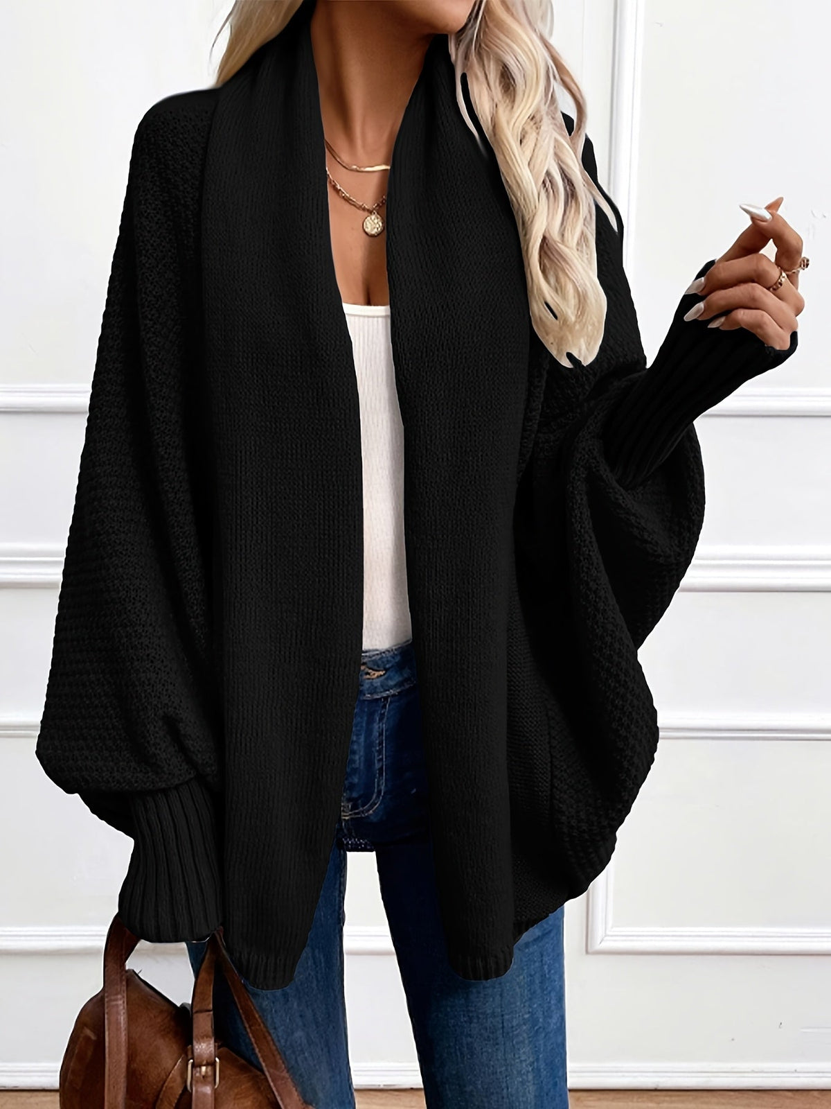 Women's Shawl-Collar Cardigan | Relaxed Fit & Comfort