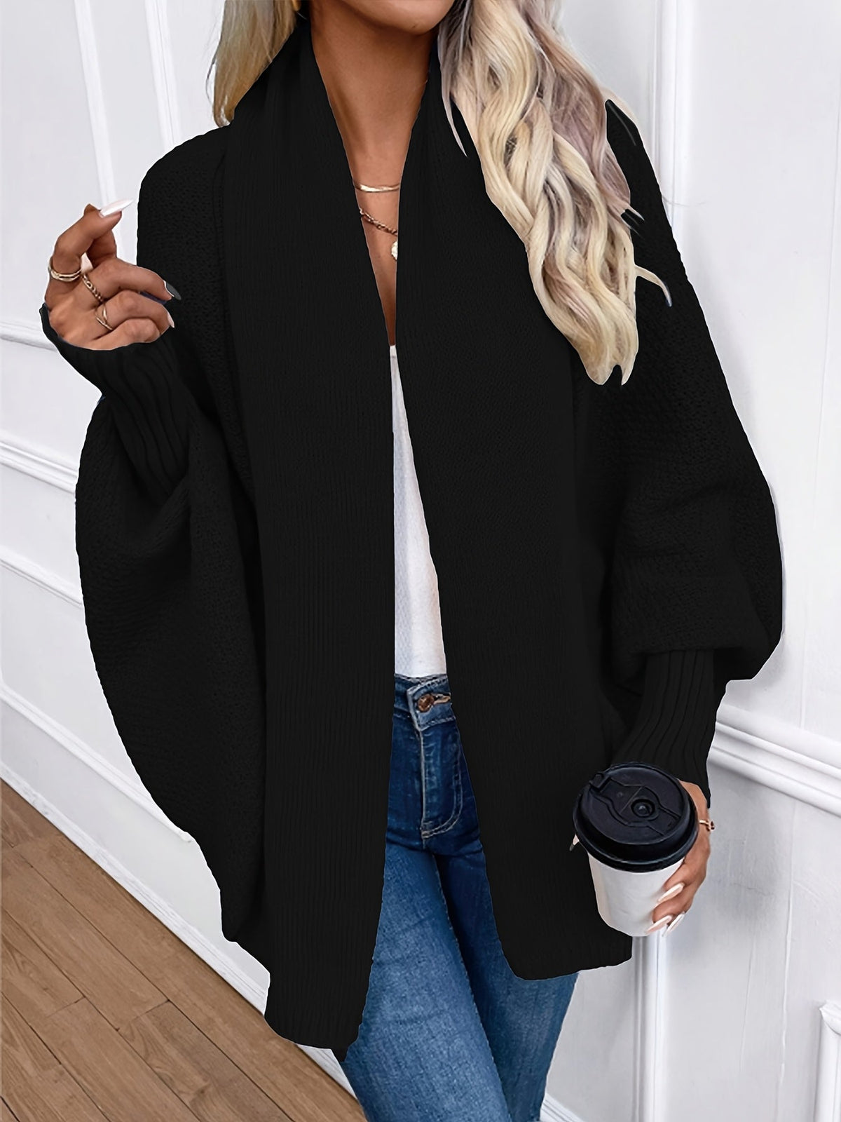 Women's Shawl-Collar Cardigan | Relaxed Fit & Comfort