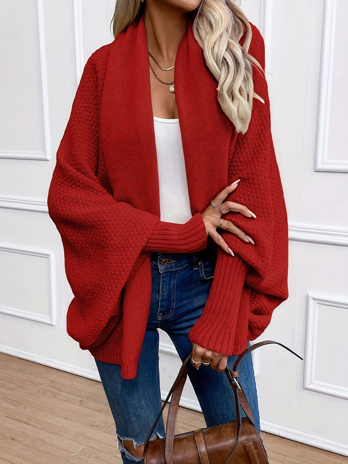 Women's Shawl-Collar Cardigan | Relaxed Fit & Comfort