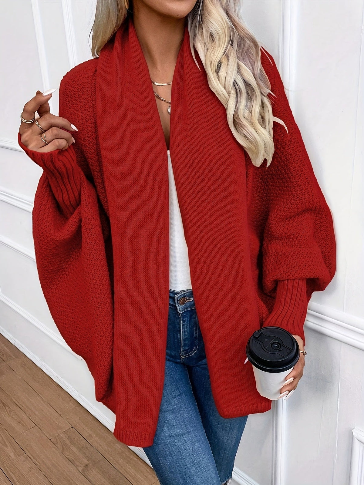 Women's Shawl-Collar Cardigan | Relaxed Fit & Comfort