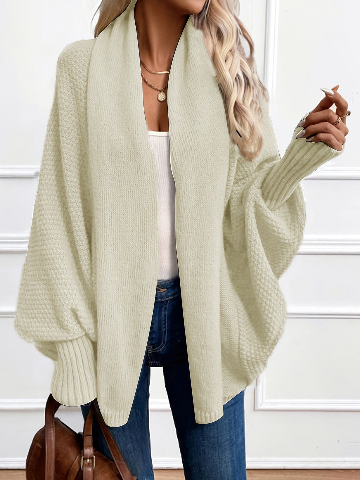 Women's Shawl-Collar Cardigan | Relaxed Fit & Comfort