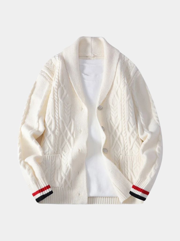 Women's Shawl-Neck Knit Cardigan | Elegant & Warm