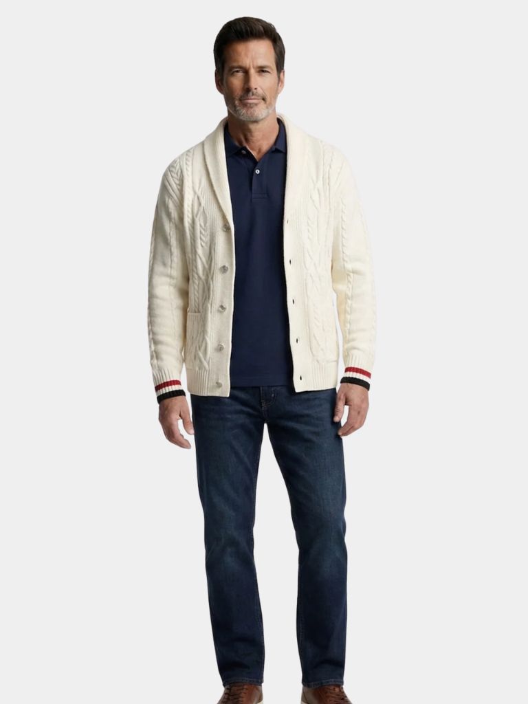 Women's Shawl-Neck Knit Cardigan | Elegant & Warm