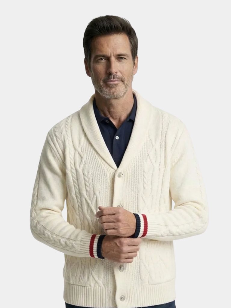 Women's Shawl-Neck Knit Cardigan | Elegant & Warm
