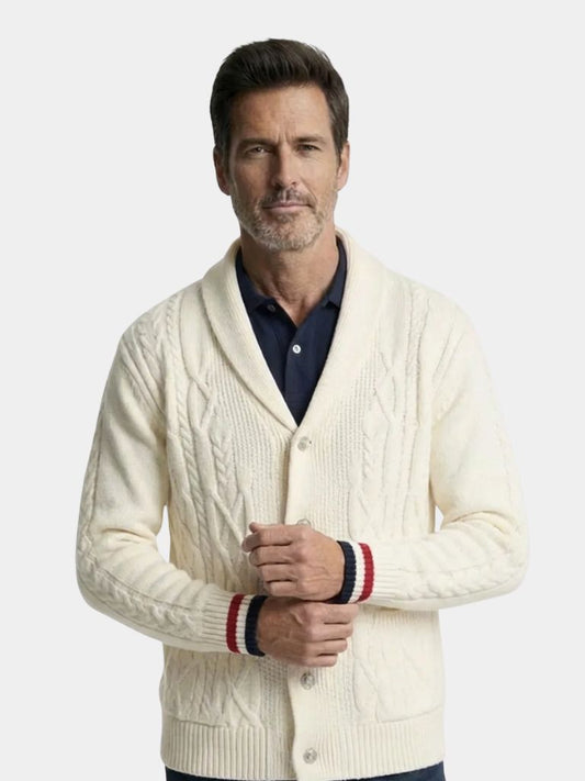 Women's Shawl-Neck Knit Cardigan | Elegant & Warm