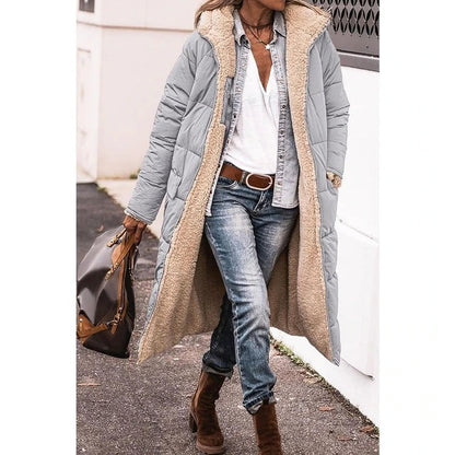 Women's Sherpa Hoodie Jacket | Reversible & Hooded