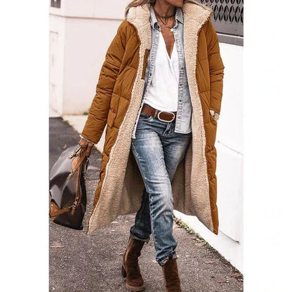 Women's Sherpa Hoodie Jacket | Reversible & Hooded