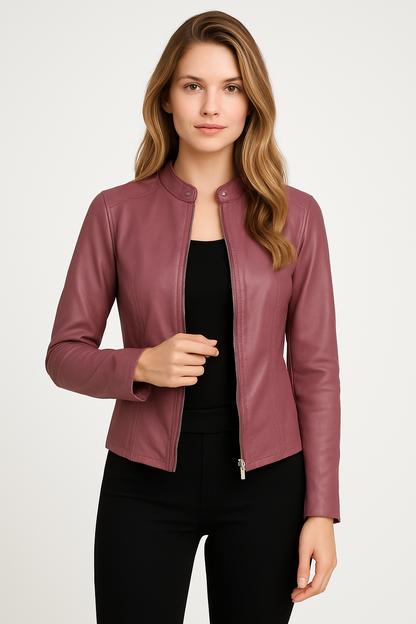 Women's Short Jacket | Zip Fastening & Flattering Fit