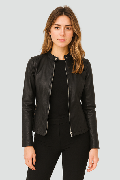 Women's Short Jacket | Zip Fastening & Flattering Fit