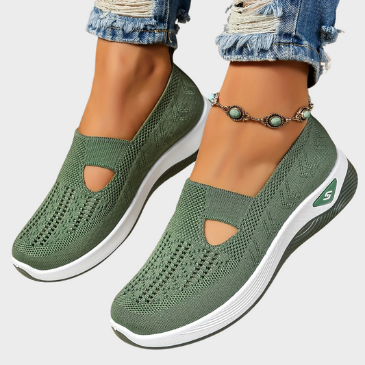 Women's Slip On Shoes Ergonomic Contoured Insole with Cushioned Sole