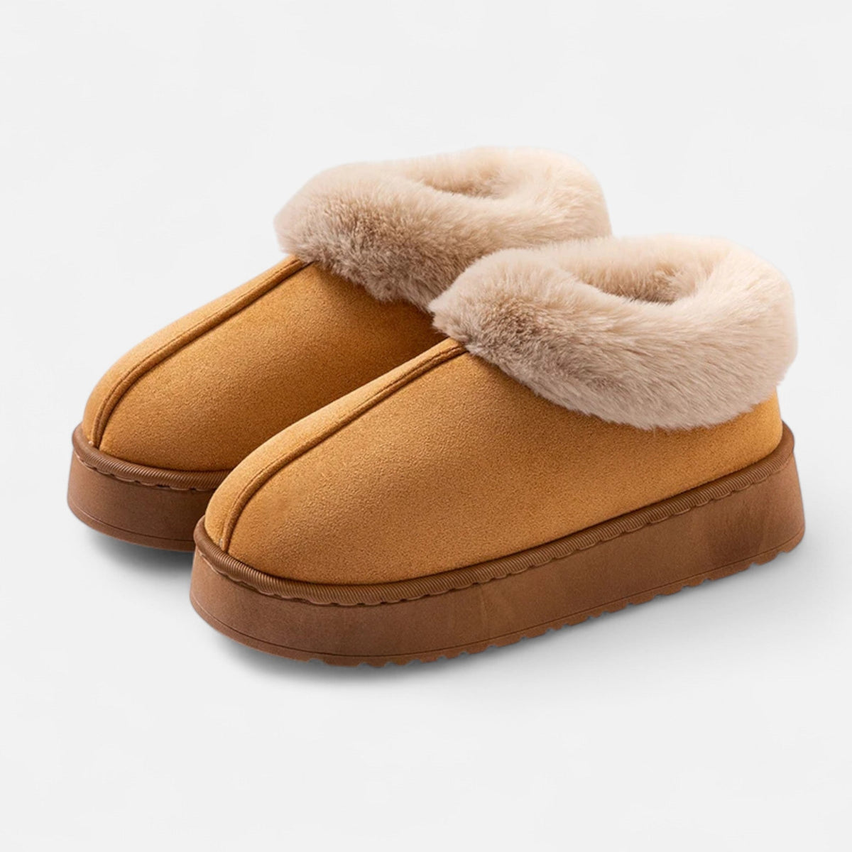 Women's Slippers Plush Lined Breathable Slip On with Secure Grip Sole