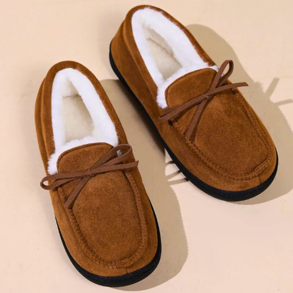 Women's Slippers Slip On Round Toe Flat Rubber Sole with Butterfly Bow