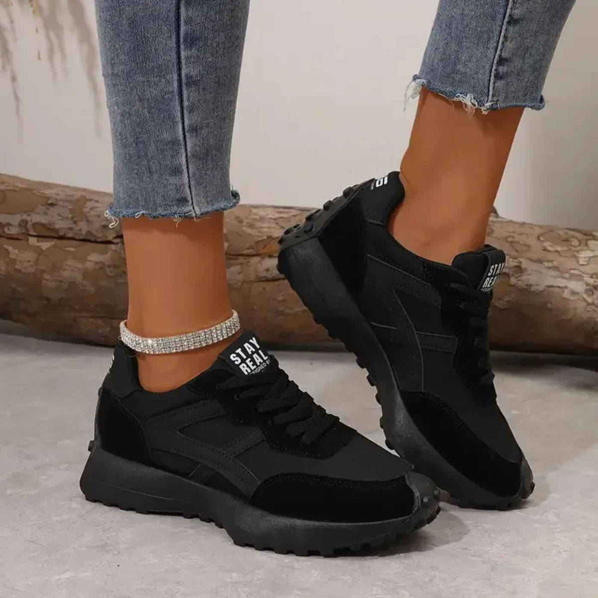 Women's Sneakers | Chunky Sole & Lace Up