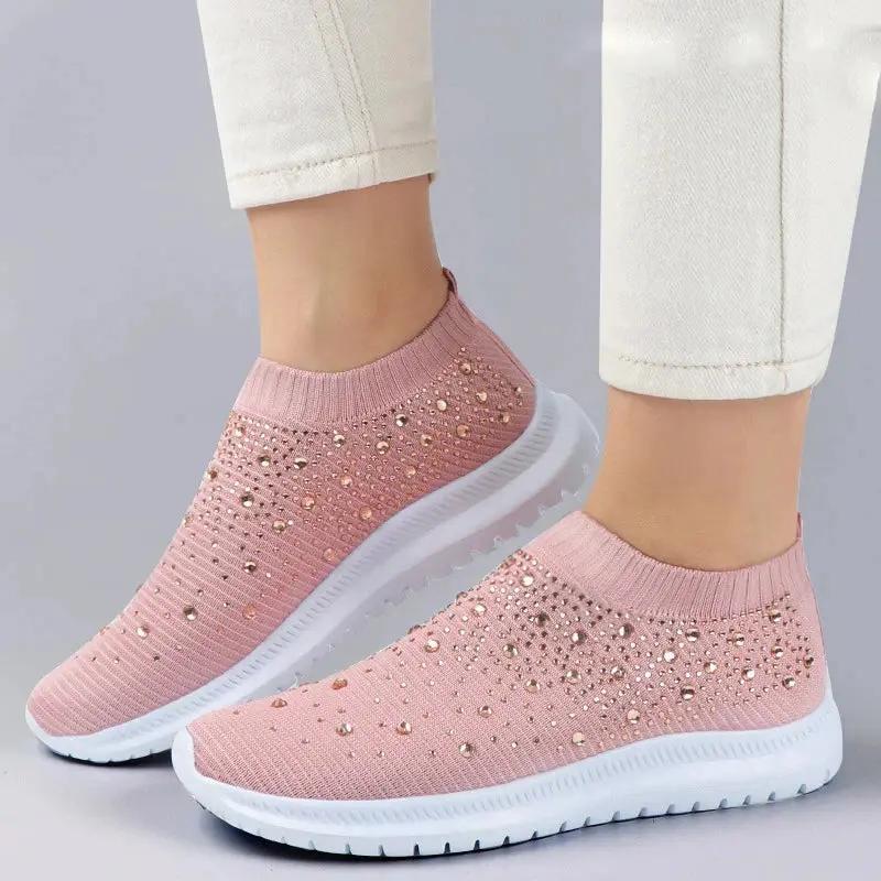 Women's Sneakers | Slip-On & Rhinestone