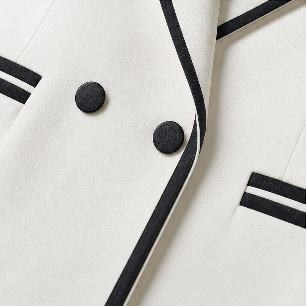 Women's Suit Set | Double-Breasted & Wrinkle Resistant