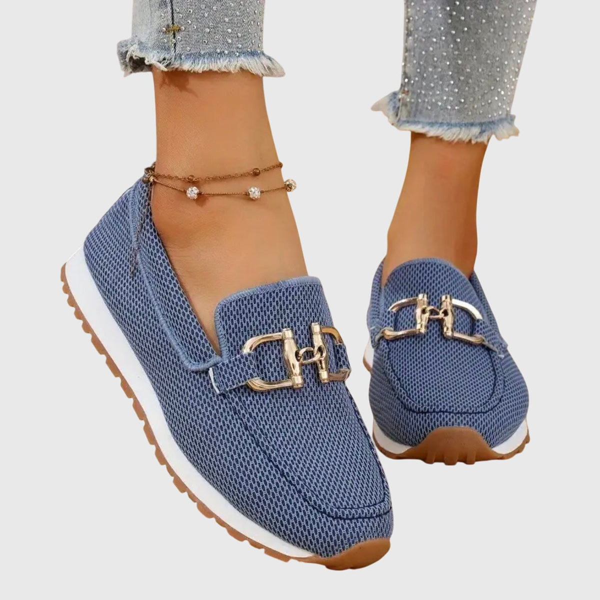 Women's Summer Loafers | Buckle Detail Comfort