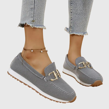 Women's Summer Loafers | Buckle Detail Comfort