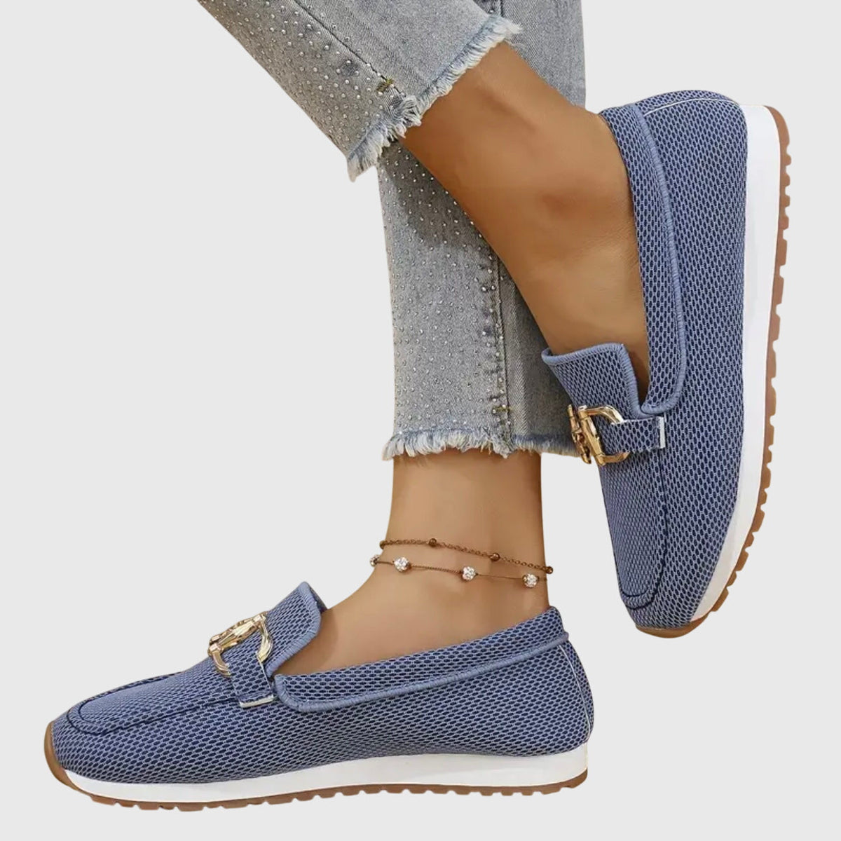 Women's Summer Loafers | Buckle Detail Comfort