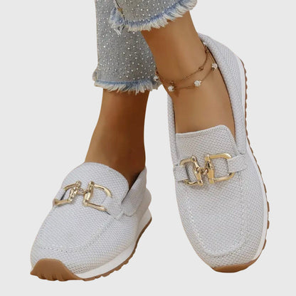 Women's Summer Loafers | Buckle Detail Comfort