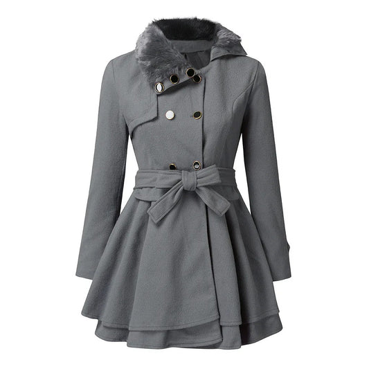 Women's Trench Coat | Belted Fit & Trim Detailing