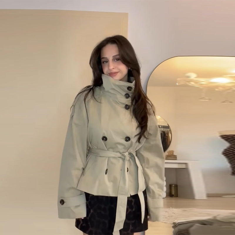 Women's Trench Coat | Belted Fitted Cut