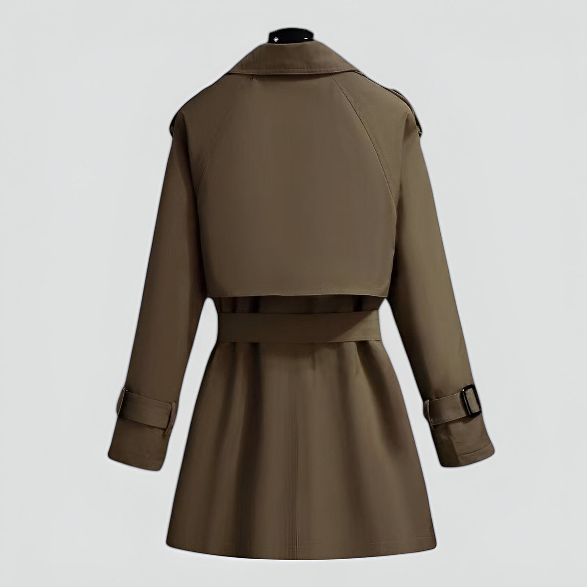 Women's Trench Coat | Cinched Waist Double-Breasted
