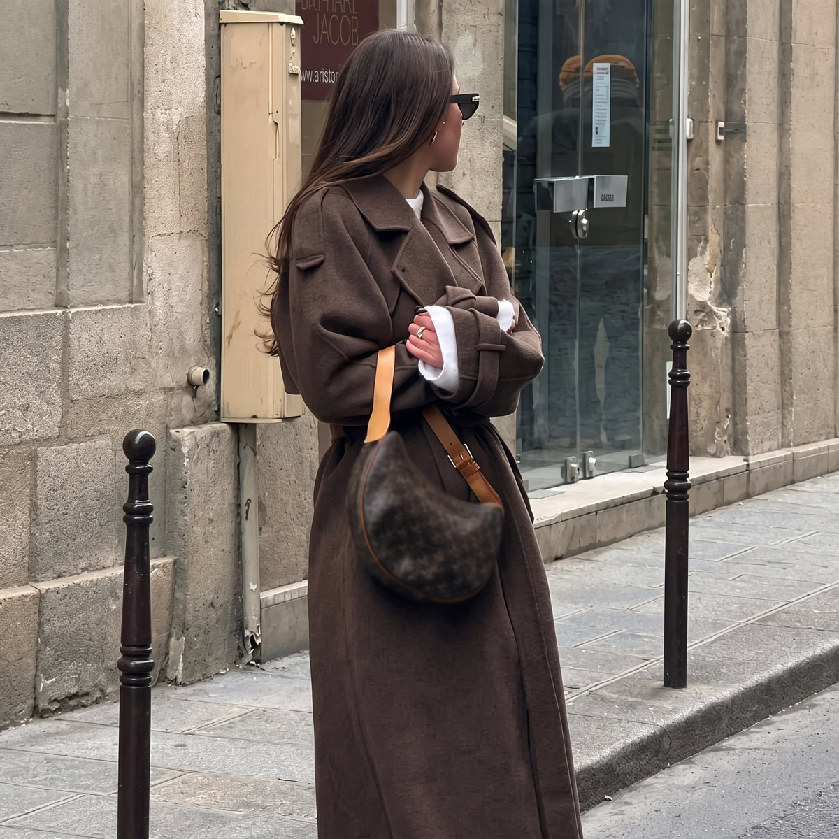 Women's Trench Coat | Double-Breasted & Longline