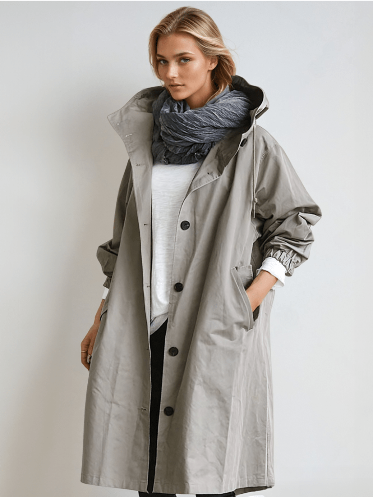 Women's Trench Coat | Water-Repellent & Lightweight
