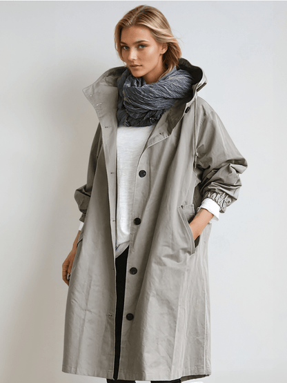Women's Trench Coat | Water-Repellent & Lightweight
