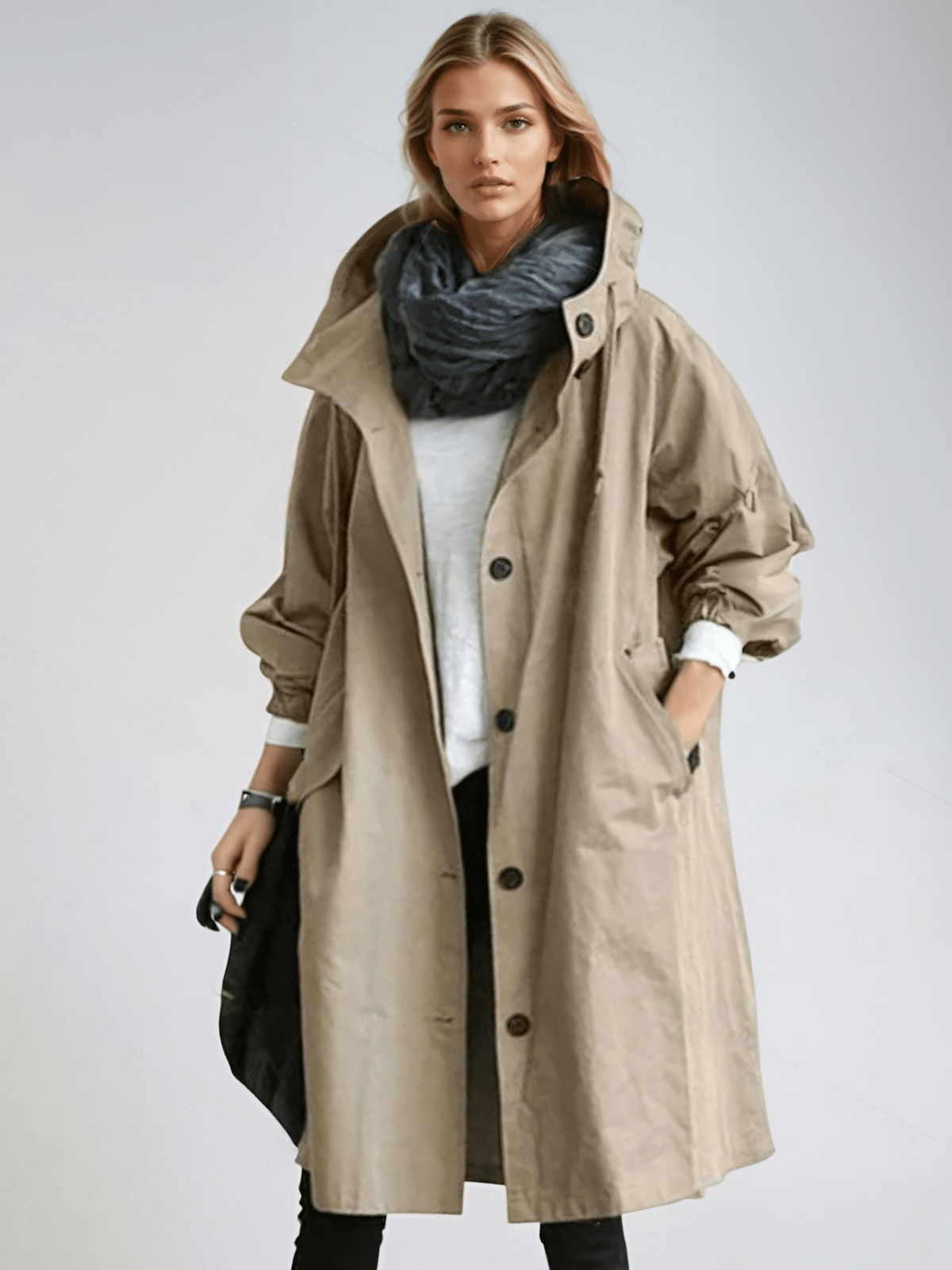 Women's Trench Coat | Water-Repellent & Lightweight