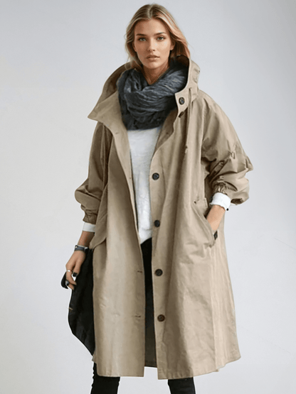Women's Trench Coat | Water-Repellent & Lightweight