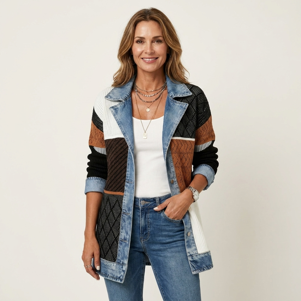 Women's Trim Knit Jacket | Structured & Soft