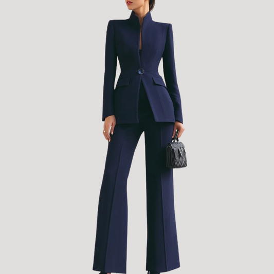 Women's Trouser Suit | Tailored Blazer & Straight Leg