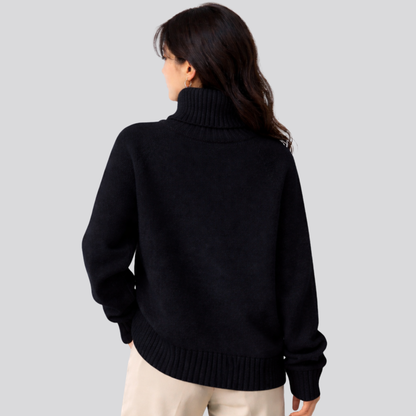 Women's Turtleneck Jumper | Lightweight Warmth & Soft Comfort