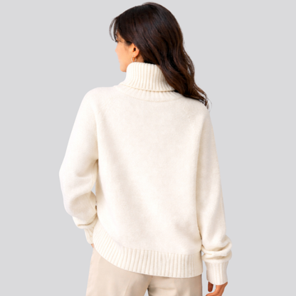 Women's Turtleneck Jumper | Lightweight Warmth & Soft Comfort