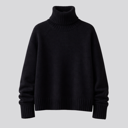 Women's Turtleneck Jumper | Lightweight Warmth & Soft Comfort