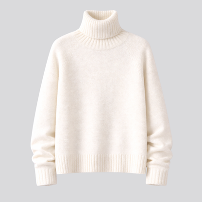 Women's Turtleneck Jumper | Lightweight Warmth & Soft Comfort