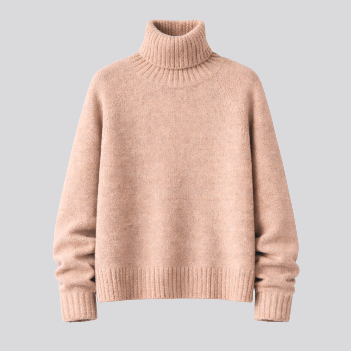 Women's Turtleneck Jumper | Lightweight Warmth & Soft Comfort