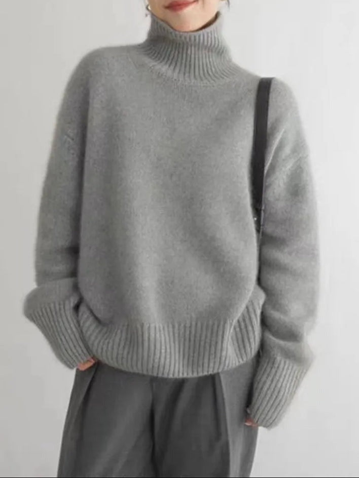 Women's Turtleneck Sweater | Soft & Warm Comfort