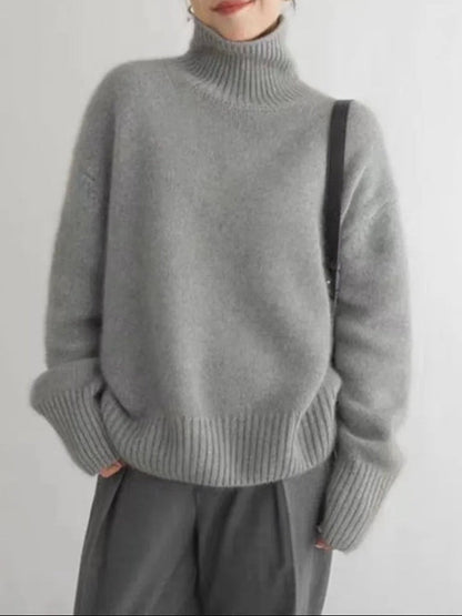 Women's Turtleneck Sweater | Soft & Warm Comfort