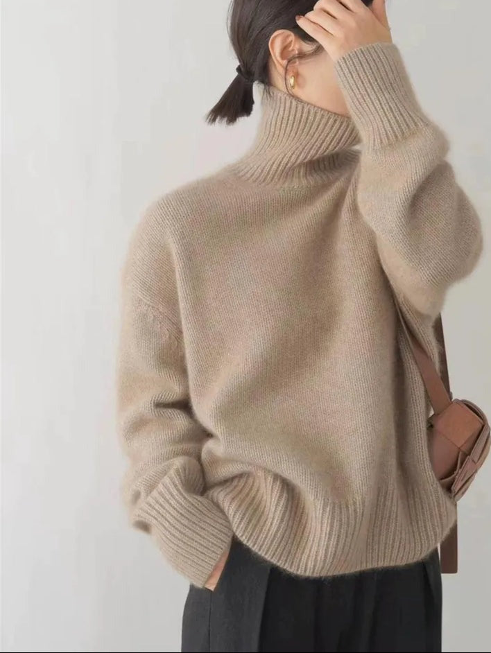 Women's Turtleneck Sweater | Soft & Warm Comfort