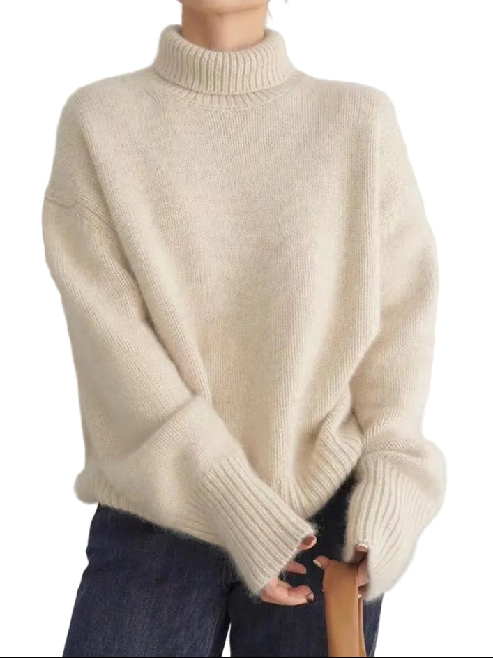 Women's Turtleneck Sweater | Soft & Warm Comfort