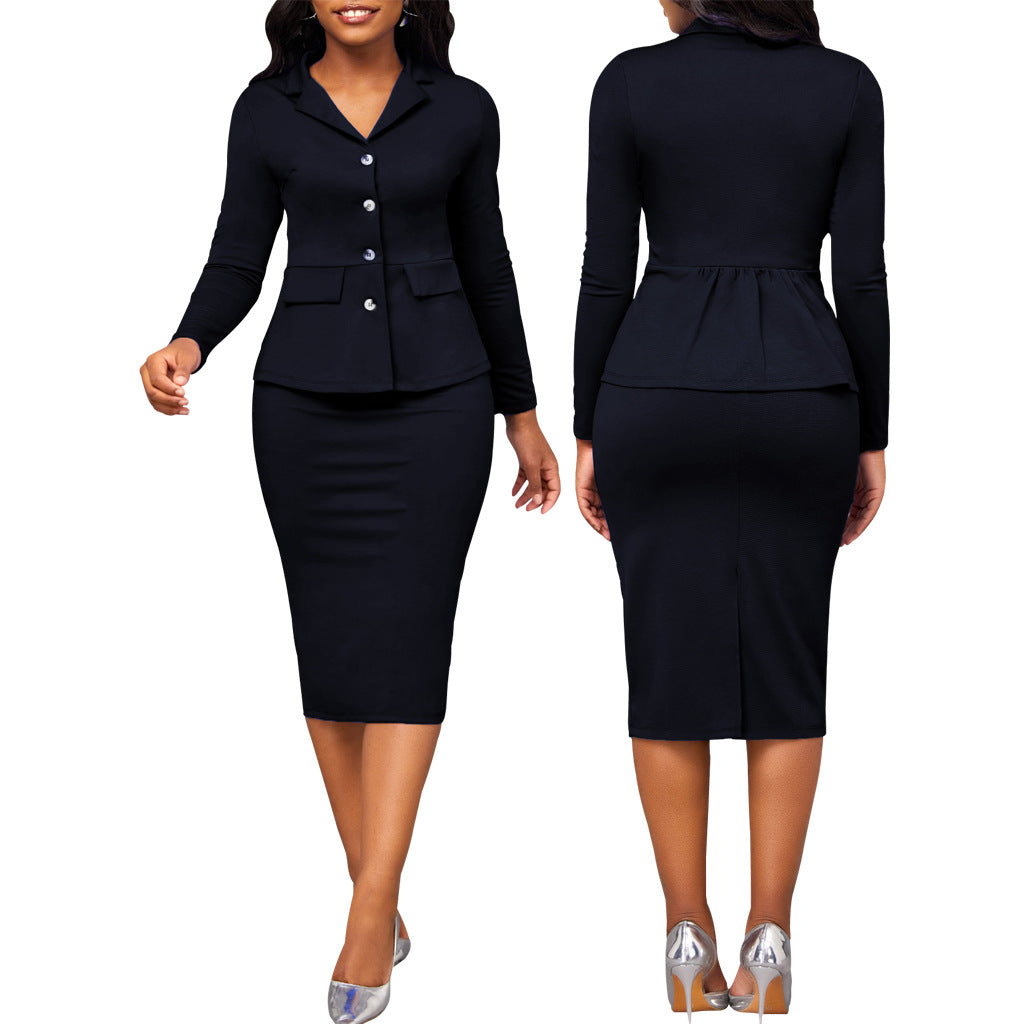 Women's Two-Piece Suit | Tailored Fit & Office Elegance